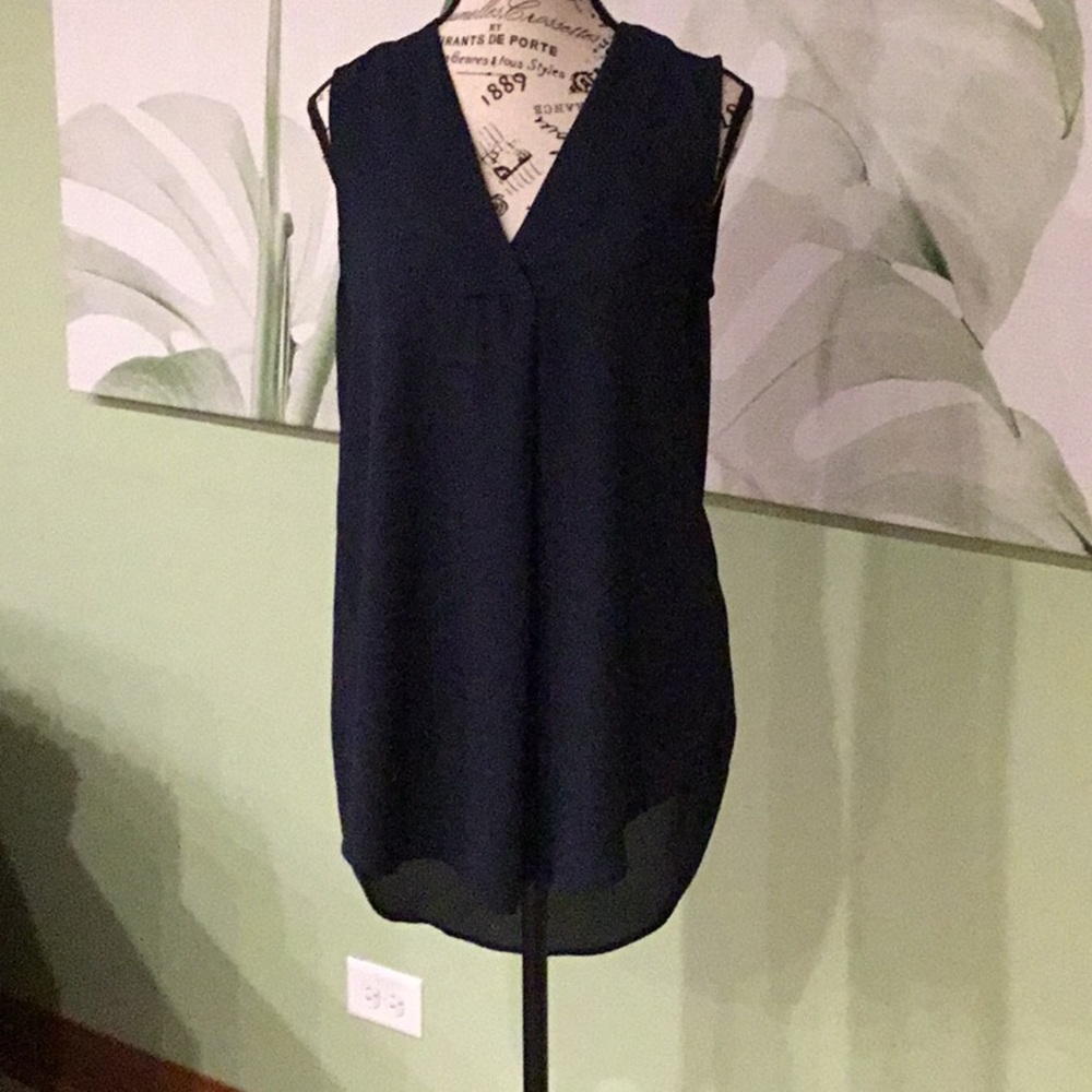 Conscious Navy Blue Tank Size 8